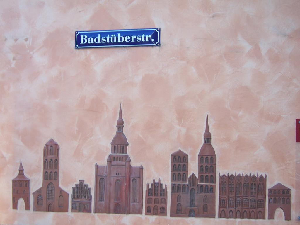 Altstadt Ferienwohnung Stralsund Mit Parkplatz Екстер'єр фото